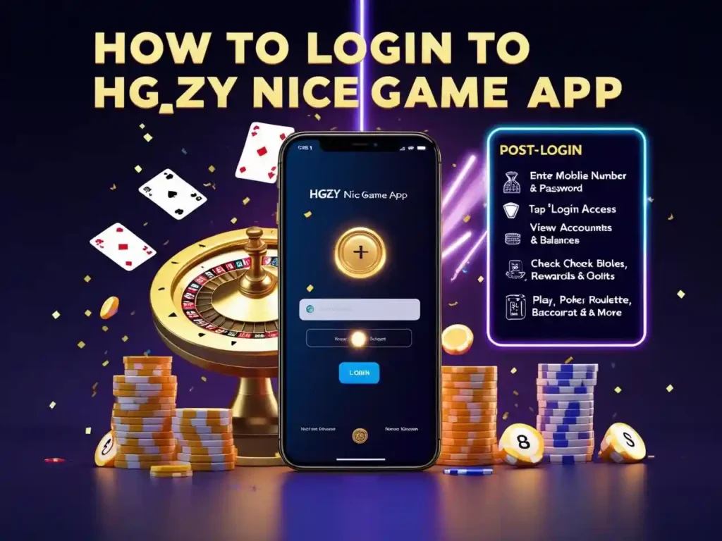 How to Login to Hgzy Nice Game App